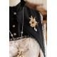 Hoshibako Works Lily Crystal Brooch and Necklaces(Pre-Order/Full Payment Without Shipping)